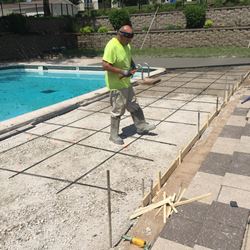 rebar for Pool Decks